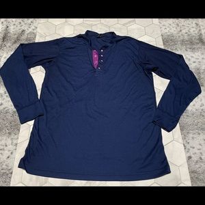 𝅺Vintage Patagonia Midweight Capilene Wallace Beery Long Sleeve Top 1980s USA L